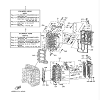 The cylinder and the crankcase 2 F250A-FL250A