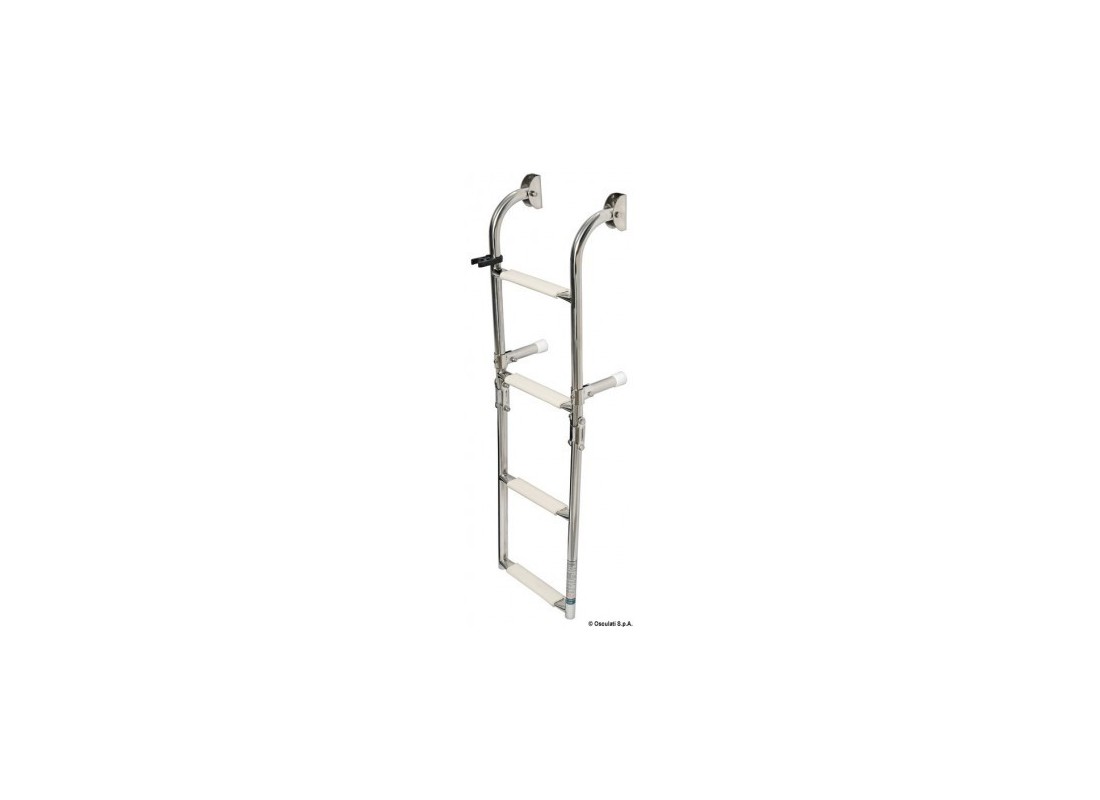 Ladder for boat walkways for boats
