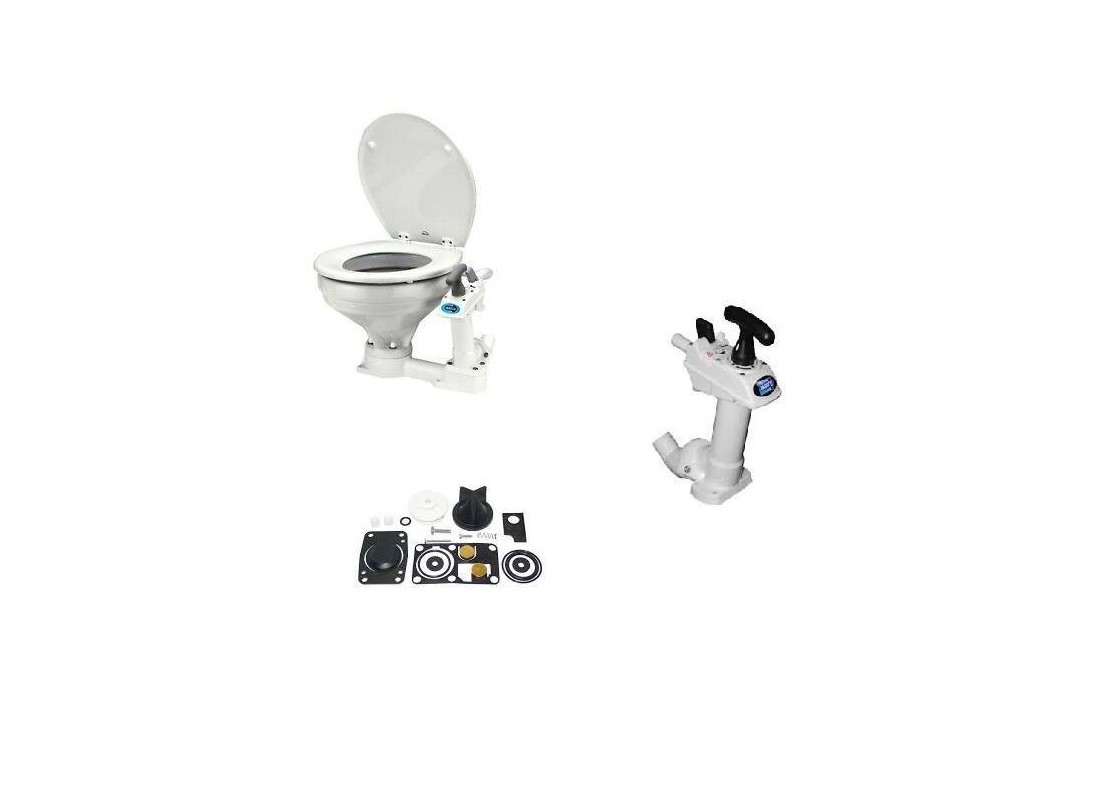Wc nautical, marine toilet, toilet for boat and spare parts