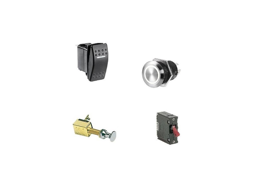 Adriamarine | Matériel électrique - Disjoncteurs et interrupteurs de batterie